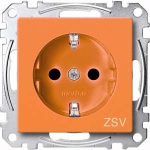 SCHUKO Steckdose orange MEG2300-0302 SCHUKO Steckdose orange MEG2300-0302