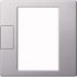 MERTEN Zentralplatte aluminium MEG5775-0460