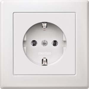 SCHUKO Steckdose polarweiß MEG2401-1619 SCHUKO Steckdose polarweiß MEG2401-1619