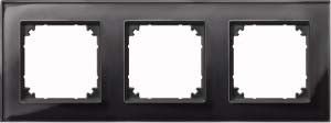 Rahmen M-PLAN Glas 3-fach Onyxschwarz Rahmen M-PLAN Glas 3-fach Onyxschwarz