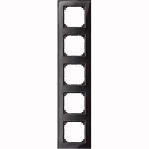 Rahmen M-PLAN Glas 5-fach Onyxschwarz Rahmen M-PLAN Glas 5-fach Onyxschwarz