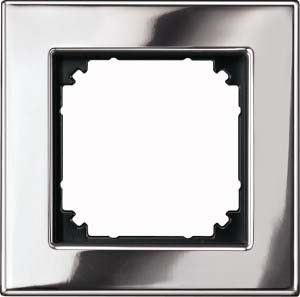 Metallrahmen M-PLAN 1-fach Chrom Metallrahmen M-PLAN 1-fach Chrom