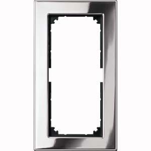 Metallrahmen M-PLAN 2-fach Chrom o. MS Metallrahmen M-PLAN 2-fach Chrom o. MS
