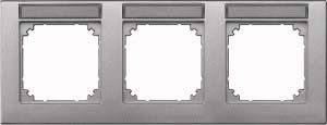 Rahmen M-PLAN 3-fach aluminium m. BF wg Rahmen M-PLAN 3-fach aluminium m. BF wg