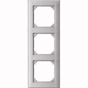 Rahmen M-PLAN II 3-fach aluminium b. EB Rahmen M-PLAN II 3-fach aluminium b. EB