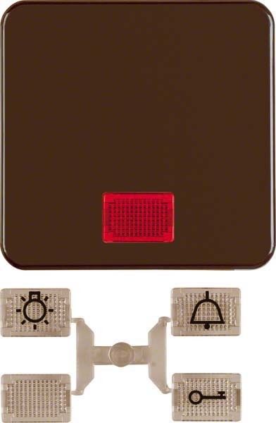 Wippe 155311 braun glänzend Wippe 155311 braun glänzend