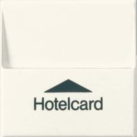 Hotelcard-Schalter A 590 CARD weiss