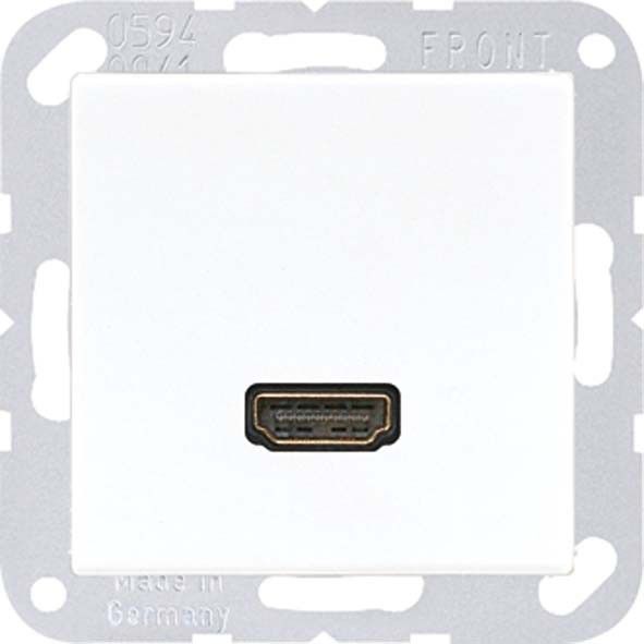 Multimediadose HDMI MA A 1112 WW alpinweiß Multimediadose HDMI MA A 1112 WW alpinweiß