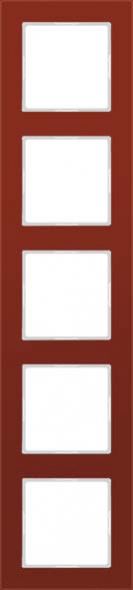 Glasrahmen 5-fach AC 585 GL RT rot Glasrahmen 5-fach AC 585 GL RT rot