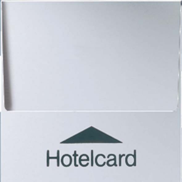 Hotelcard-Schalter A 590 CARD aluminium