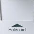 Hotelcard-Schalter A 590 CARD aluminium