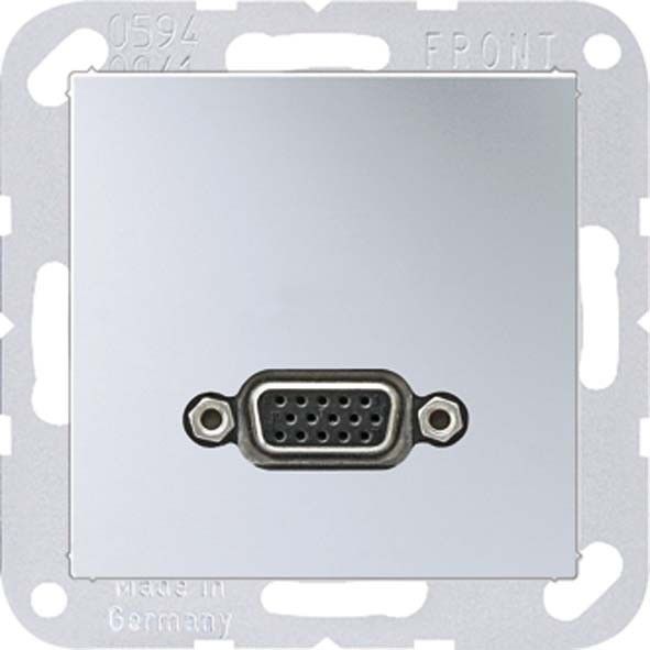Multimediadose VGA MA A 1102 AL aluminium