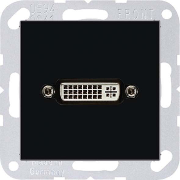 Multimediadose DVI MA A 1193 SW schwarz Multimediadose DVI MA A 1193 SW schwarz