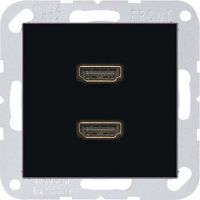 Multimediadose 2-fach HDMI MA A 1133 SW schwarz