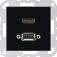 Multimediadose HDMI/VGA MA A 1173 SW schwarz