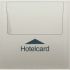 Hotelcard-Schalter ME 2990 CARD messing classic