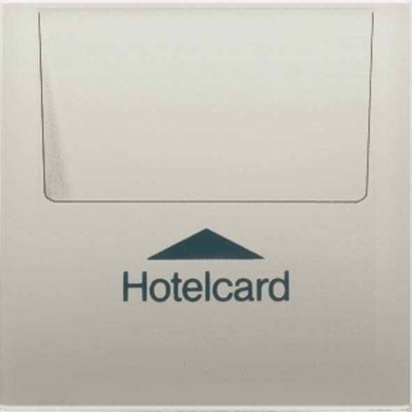 Hotelcard-Schalt ME 2990 CARD messing antik 