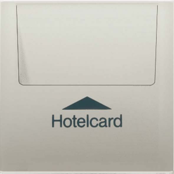 Hotelcard-Schalt ME 2990 CARD messing antik 