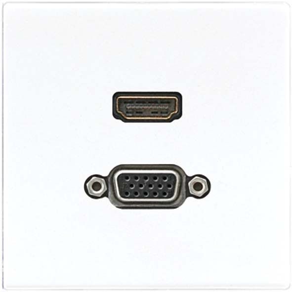 Multimediadose HDMI/VGA MA LS 1173 WW alpinweiß Multimediadose HDMI/VGA MA LS 1173 WW alpinweiß