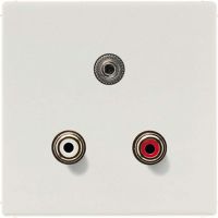 Multimediadose Cinch/Klinke MA LS 1011 LG lichtgrau