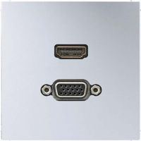 Multimediadose HDMI/VGA MA AL 1173 aluminium