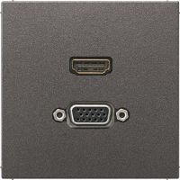 Multimediadose HDMI/VGA MA AL 1173 AN anthrazit