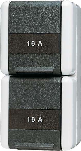 SCHUKO-Steckdose 2-fach 822 KINAW SCHUKO-Steckdose 2-fach 822 KINAW