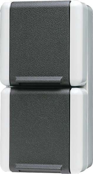 SCHUKO-Steckdose 2-fach 8220-1 W SCHUKO-Steckdose 2-fach 8220-1 W