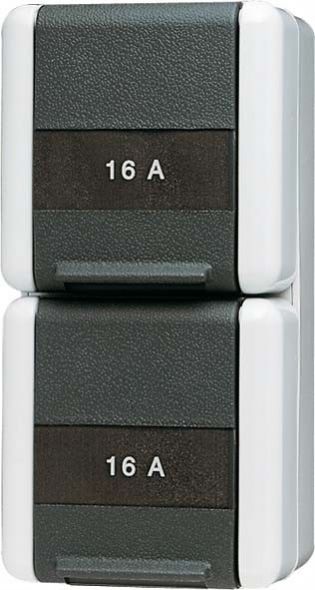 SCHUKO-Steckdose 2-fach 822 KINAW SCHUKO-Steckdose 2-fach 822 KINAW