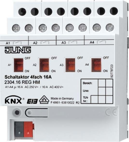 KNX Schaltaktor 2304.16 REGHM KNX Schaltaktor 2304.16 REGHM