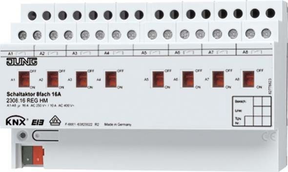 KNX Schaltaktor 2308.16 REGHM KNX Schaltaktor 2308.16 REGHM