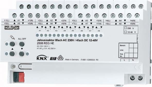 KNX Jalousieaktor 2508 REGHE KNX Jalousieaktor 2508 REGHE