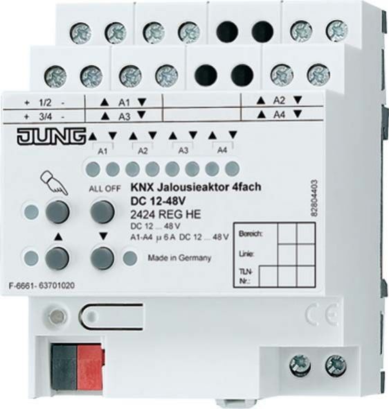 KNX Jalousieaktor 2424 REGHE KNX Jalousieaktor 2424 REGHE