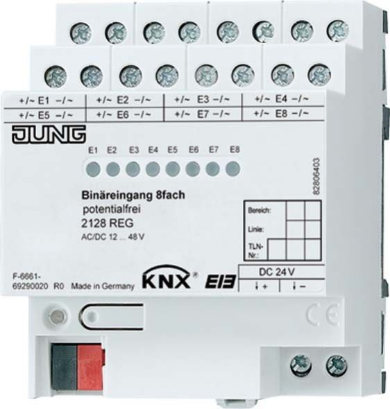 KNX Binäreingang 2128 REG KNX Binäreingang 2128 REG