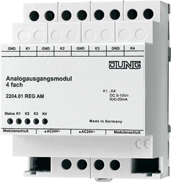 KNX Analogausgangsmodul 2204.01 REG AM