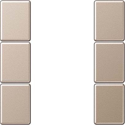 Tastensatz 3-fach A 503 TSA CH champagner Tastensatz 3-fach A 503 TSA CH champagner