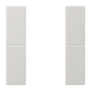 Tastensatz 2-fach LS 502 TSA LG lichtgrau