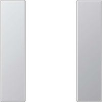 Tastensatz 1-fach AL 2501 TSA aluminium