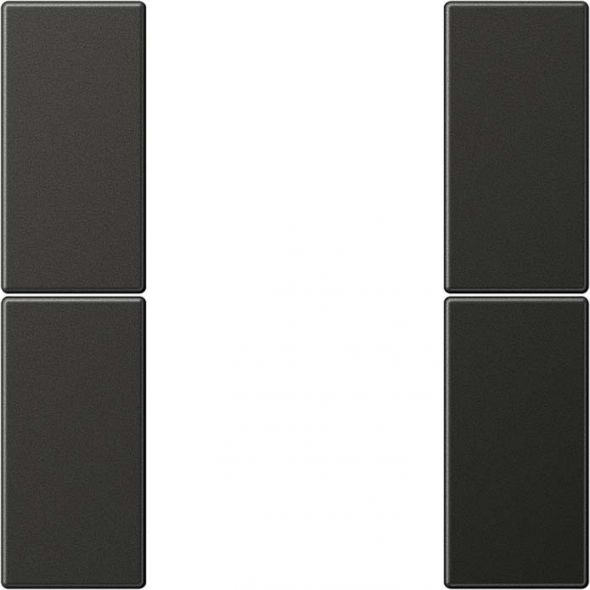 Tastensatz 2-fach AL 2502 TSA AN anthrazit Tastensatz 2-fach AL 2502 TSA AN anthrazit