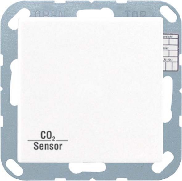 KNX CO2-Sensor RT-Regler CO2 A 2178 WW alpinweiß