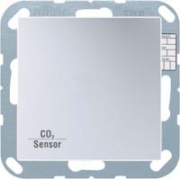 KNX CO2-Sensor RT-Regler CO2 A 2178 AL aluminium