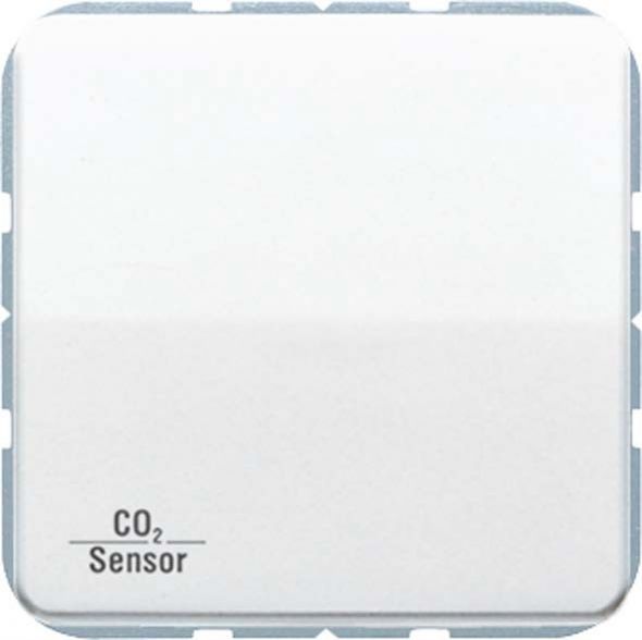 KNX CO2-Sensor RT-Regler CO2 CD 2178 WW aplinweiß