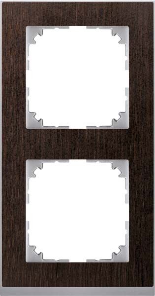 Decor-Rahmen 2-fach Wenge