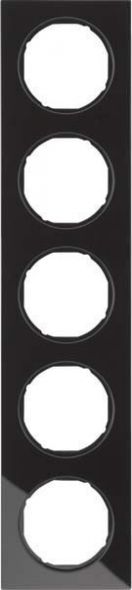 Rahmen 5-fach 10152216 Glas schwarz Rahmen 5-fach 10152216 Glas schwarz