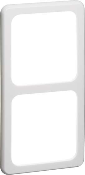 Rahmen 2-fach ws D 80.672 W Rahmen 2-fach ws D 80.672 W
