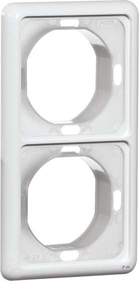 Rahmen 2-fach rws D 80.672.02 WU Rahmen 2-fach rws D 80.672.02 WU