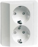 Steckdose SCHUKO D 80.6512.02 SI