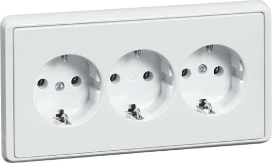Steckdose 3f.rws D 95.6513.02 Steckdose 3f.rws D 95.6513.02