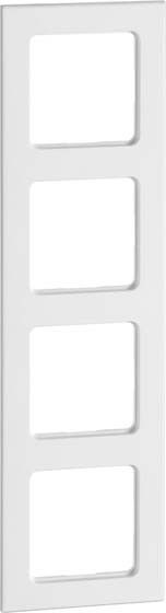 Rahmen 4-fach sw anth D 20.574.57.21