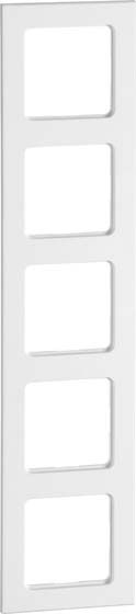 Rahmen 5-fach alu lack D 20.575.70 T Rahmen 5-fach alu lack D 20.575.70 T
